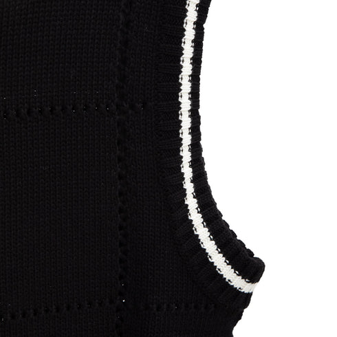 Hal Studios HS Knit Vest Black HS_HKV_SS24 Degli Uberti