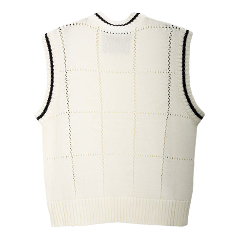 Hal Studios HS Knit Vest Off White S_HKV_SS24 Degli Uberti