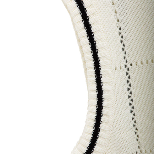 Hal Studios HS Knit Vest Off White S_HKV_SS24 Degli Uberti