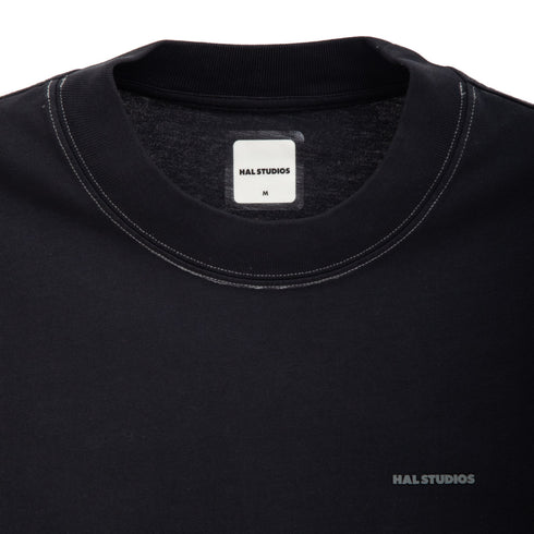 Hal Studios Micro Logo T-Shirt Black HS_MLT_SS24 Degli Uberti