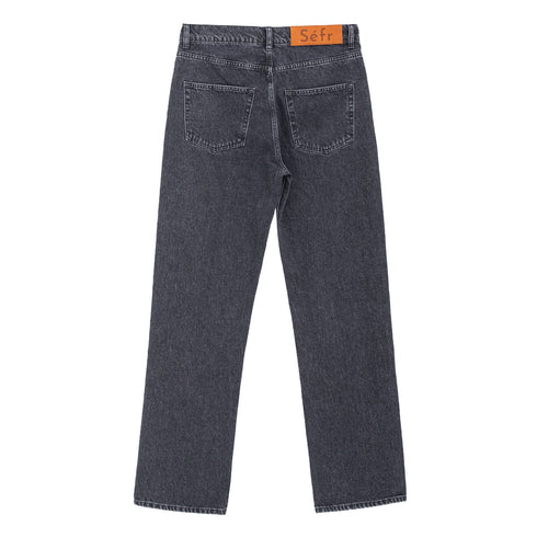 Hello Sunflower Classic Cut Jeans Black Marble MFW24CLASSICCUTNEW-1 7340188584101 Back Degli Uberti