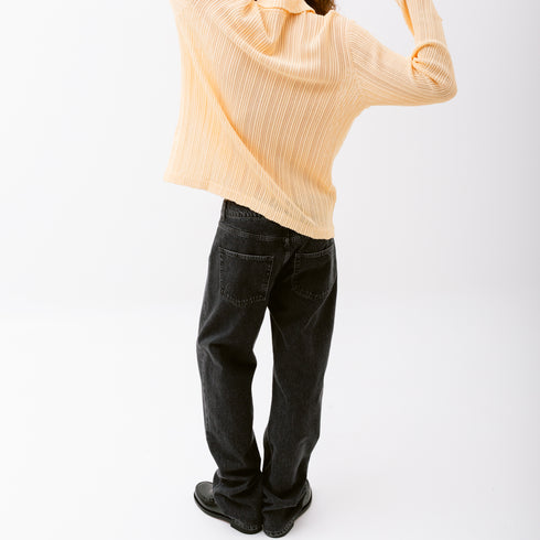 Hello Sunflower Classic Cut Jeans Black Marble MFW24CLASSICCUTNEW-1 7340188584101 Fit Back Degli Uberti