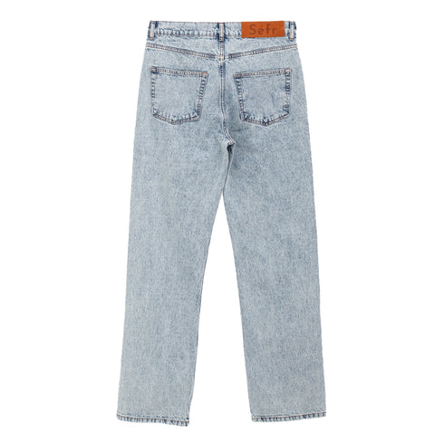 Hello Sunflower Classic Cut Jeans New Stone Washed MFW24CLASSICCUTNEW-1 7340188584187 Back Degli Uberti