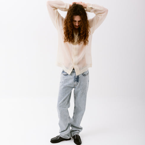 Hello Sunflower Classic Cut Jeans New Stone Washed MFW24CLASSICCUTNEW-1 7340188584187 Fit Front Degli Uberti