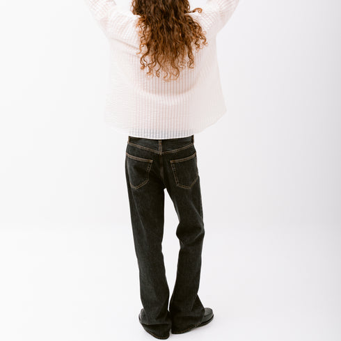 Hello Sunflower Classic Flare Black Stone Washed 5108 5714982107163 Fit Back Degliuberti