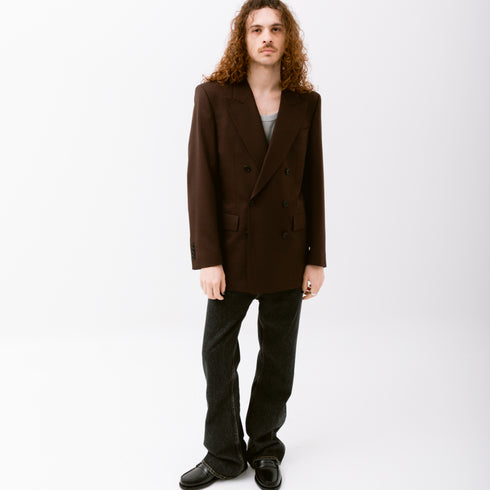 Hello Sunflower DB Blazer Brown 4149 Fit Front Degli Uberti