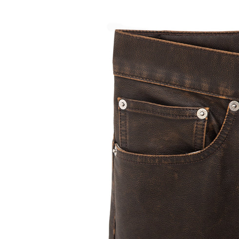 Hello Sunflower Loose Vintage Brown 4166 Degli Uberti