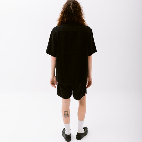 Hello Sunflower Spacey SS Shirt Black 999 1187 Fit Back Degli Uberti
