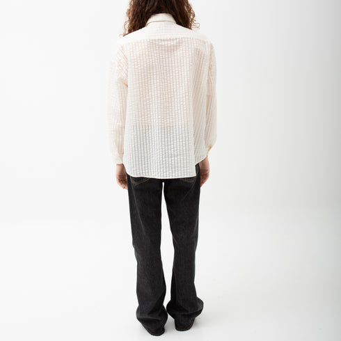 Hello Sunflower Stable Shirt Off White 1240 5714982104391 Fit Back Degliuberti