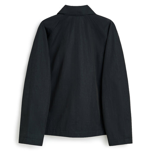 Hello Sunflower Short Raglan Coat Black 4203 degliuberti 2