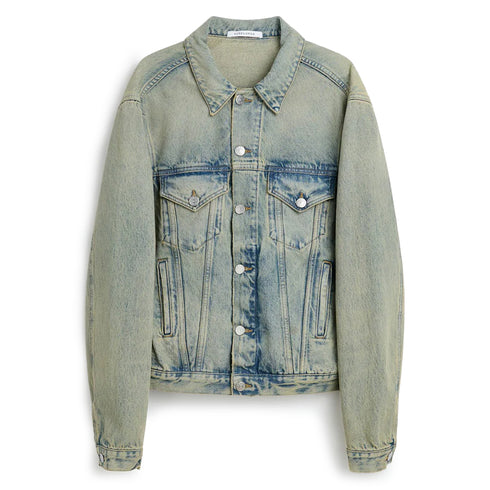 Hello Sunflower Trucker Jacket Light Vintage Dust 5153-1 degliuberti 1