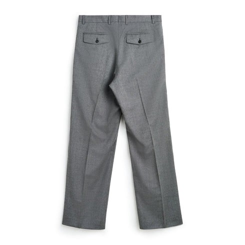 Hello Sunflower Wide Pleated Trouser Grey Melange 4206 degliuberti 2