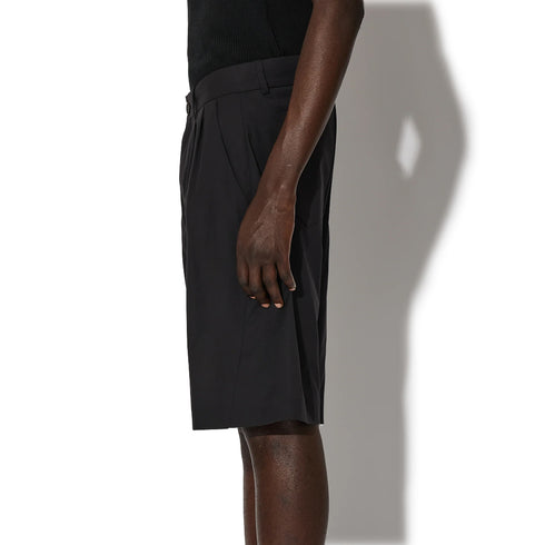 _J.L-A.L_ Mitre Shorts Shungite Black JBMW0621FA447 degliuberti 2