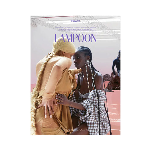Lampoon Magazine The Ruvido Issue Cover Acne Studios photographed by Tereza Mundilova