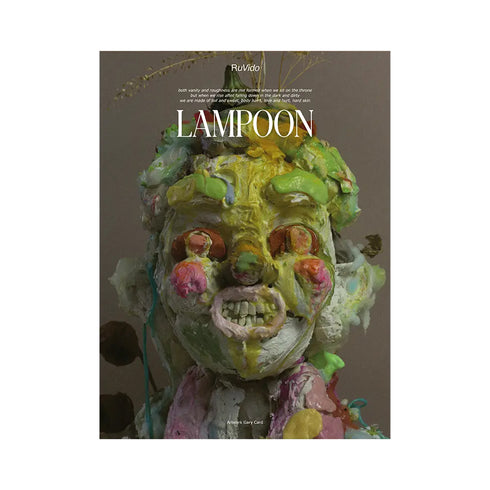 Lampoon Magazine The Ruvido Issue Cover Gary Card Degli Uberti