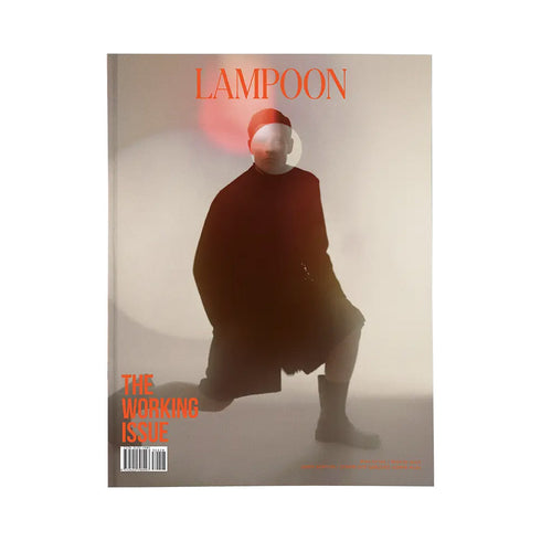 Lampoon Magazine The Working Issue Cover Comme des Garçon photographed by Bex Day - Degli Uberti