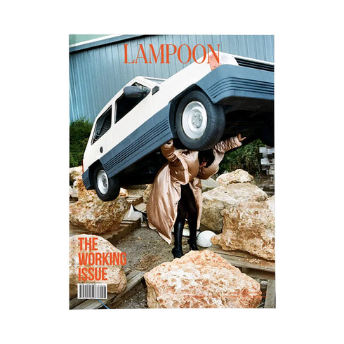 Lampoon Magazine The Working Issue Cover Schiapparelli photographed by Maxime Ballesteros - Degli Uberti