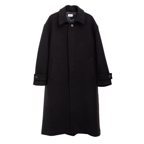 Lownn Overcoat Black Wool/Cashmere FW23-OVERC Degli Uberti