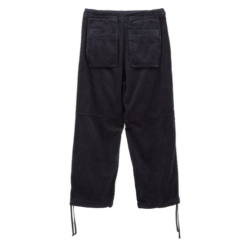 Merely Made Merely Corduroy Relax Wide Pants Black 23FML212PT Degli Uberti