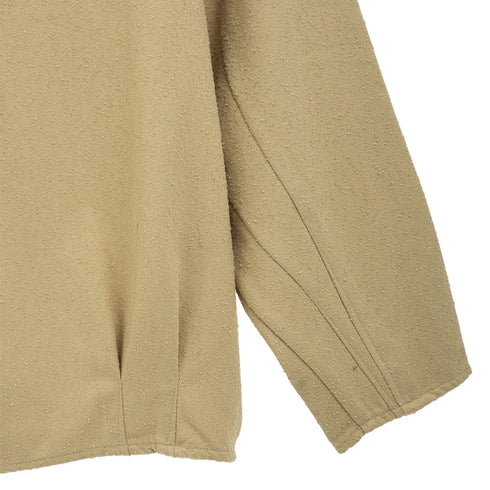 Merely Made Merely Napping Cropped Shirt Orinoco Green 24FML249SH Degli Uberti