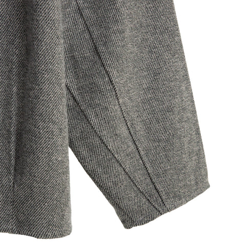 Merely Made Merely Premium Cropped Shirt Melange Grey 23FMLPR208SH Degli Uberti