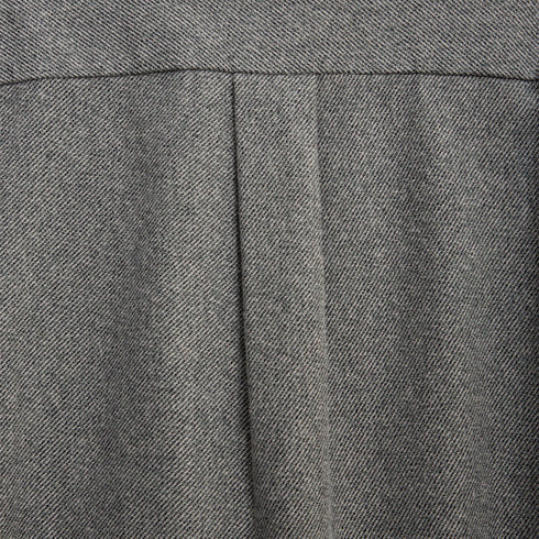 Merely Made Merely Premium Cropped Shirt Melange Grey 23FMLPR208SH Degli Uberti