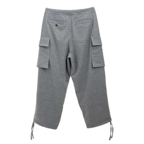 Merely Made Relaxing Wide Cargo Pants Seal Grey 24FMLPR256PT Degli Uberti