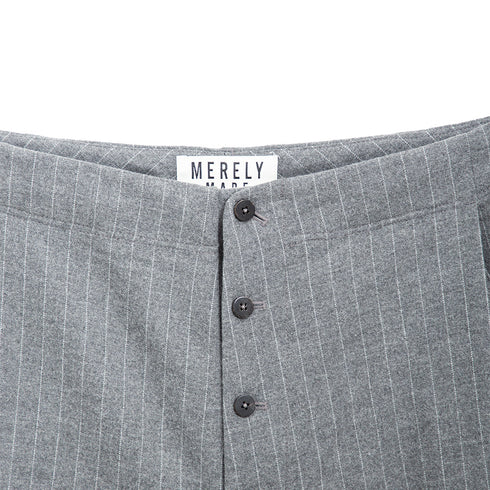 Merely Made Relaxing Wide Cargo Pants Seal Grey 24FMLPR256PT Degli Uberti
