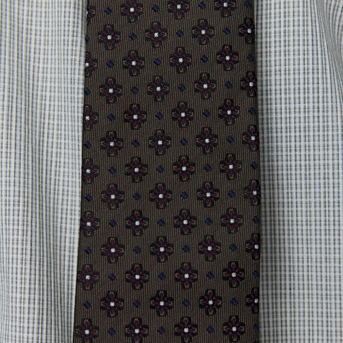 mfpen Banquet Tie Floral Jacquard A325-006 5740019243573 Detail Degliuberti