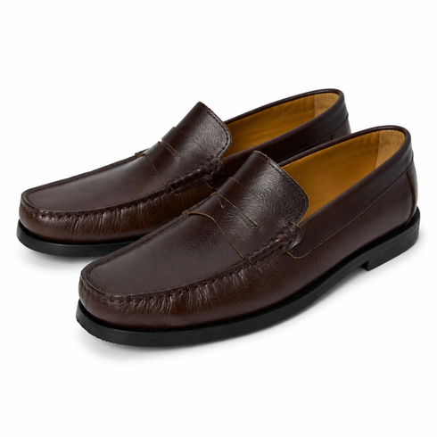 Chauffeurs Loafer Brown detail