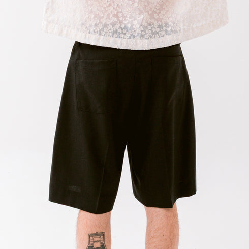 Mfpen Classic Short Fine Black Stripe M125-055 02 Fit Back Degli Uberti