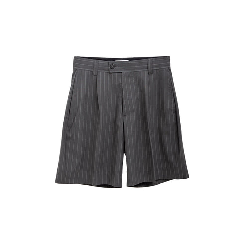 Mfpen Classic Shorts Anthracite Pinstripe M124-51 Degli Uberti