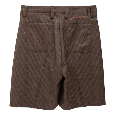 mfpen Classic Shorts Nutmeg Vintage Stripe M125-070 5740019238210 Back Degli Uberti