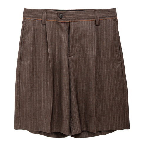 mfpen Classic Shorts Nutmeg Vintage Stripe M125-070 5740019238210 Front Degli Uberti