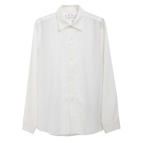 Mfpen Comfy Shirt Natural White Tencel M323-19 Degli Uberti