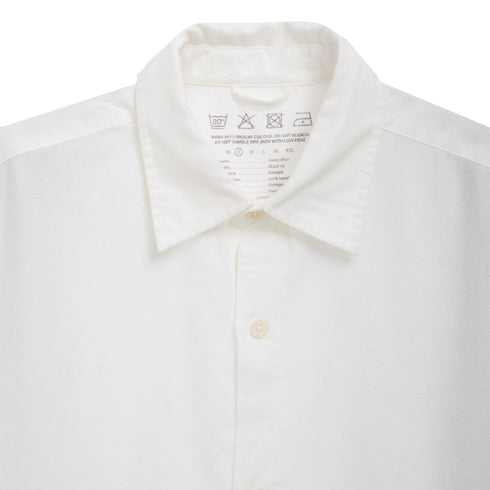 Mfpen Comfy Shirt Natural White Tencel M323-19 Detail Degli Uberti