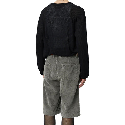 Mfpen Companion Jumper Black RIb M126-058 degliuberti 3