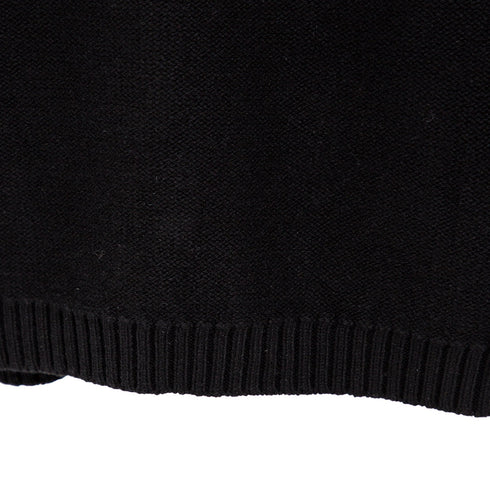 Mfpen Company Polo Black Recylced Wool M323-05-005 Degli Uberti