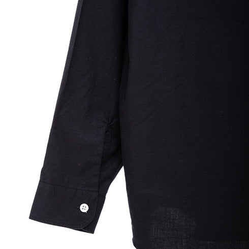 Mfpen Exact Shirt Black Flannel M324-029-1 Degli Uberti