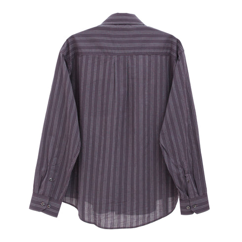 Mfpen Executive Shirt Dark Grey Double Stripe M325-011 5740019245515 Back Degliuberti