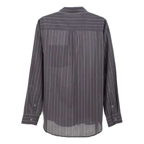 Mfpen Executive Shirt Mushroom Stripe M124-32 Degli Uberti