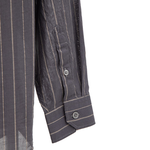 Mfpen Executive Shirt Mushroom Stripe M124-32 Degli Uberti