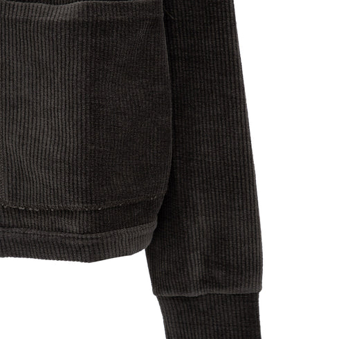 Mfpen Experienced Cardigan Washed Grey M324-005 Degli Uberti