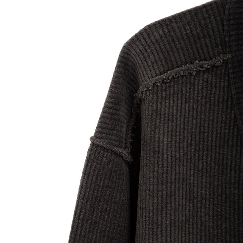 Mfpen Experienced Cardigan Washed Grey M324-005 Degli Uberti