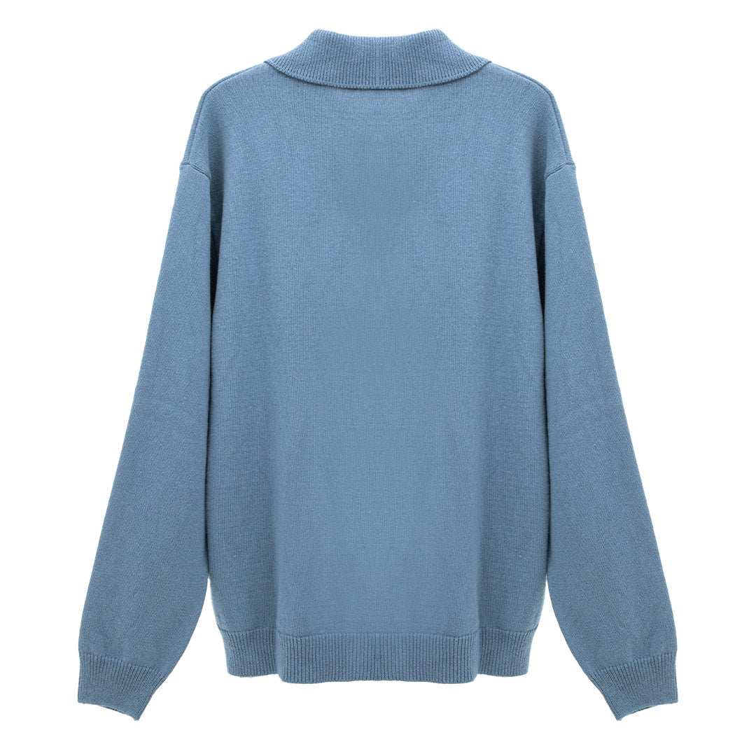 【mfpen】formal polo mfpen Mens Formal Polo Shirt - Dusty Blue | Garmentory