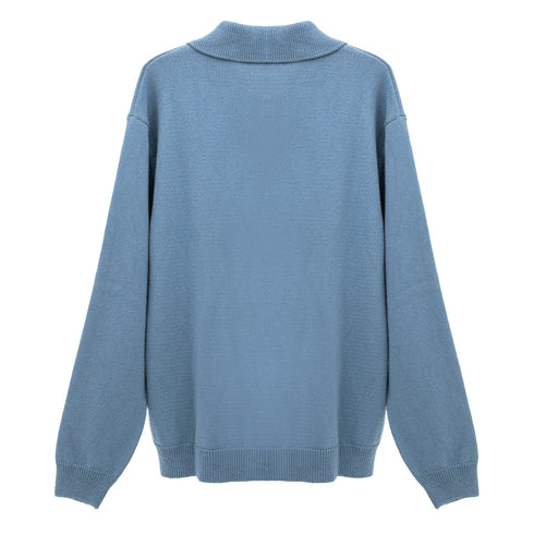 Mfpen Formal Polo Shirt Dusty Blue M323-01 Degli Uberti