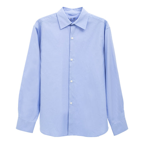 Mfpen Generous Shirt Blue Oxford M124-09 Degli Uberti