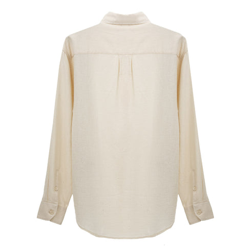 Mfpen Generous Shirt Peeled Ivory M324-037 Back Degli Uberti