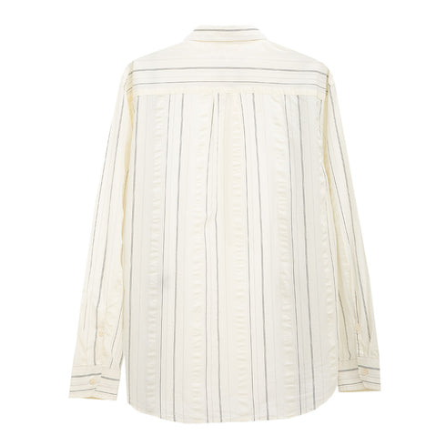 Mfpen Generous Shirt White Stripe M124-16 Degli Uberti