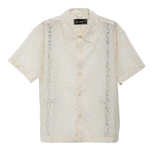 mfpen Holiday Shirt Sheer Floral M125-011 C15740019240411 Front Degli Uberti